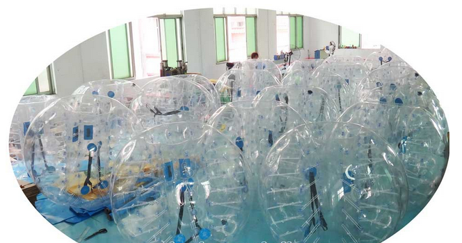 Le football gonflable de boule de bulle de Tpu, humain a classé la boule de butoir gonflable dérangée