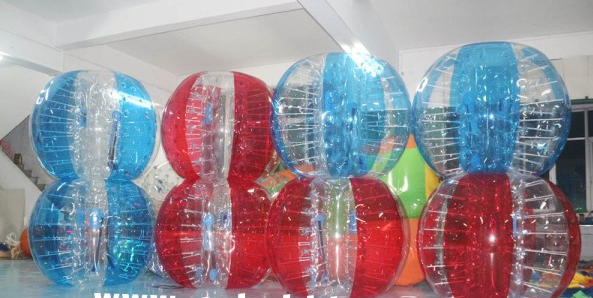 Le football gonflable de boule de bulle de Tpu, humain a classé la boule de butoir gonflable dérangée