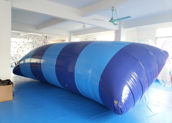 Chine Thermocollage bleu goutte gonflable de l'eau imprimée par Digital de 7m * de 3m pour le parc d'Aqua fournisseur