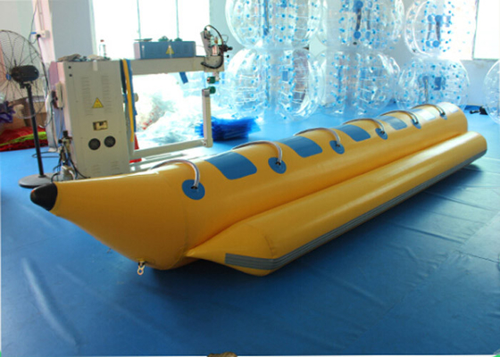 Chine Bateau de banane gonflable de qualité marchande, jouets gonflables de lac pour des sports fournisseur