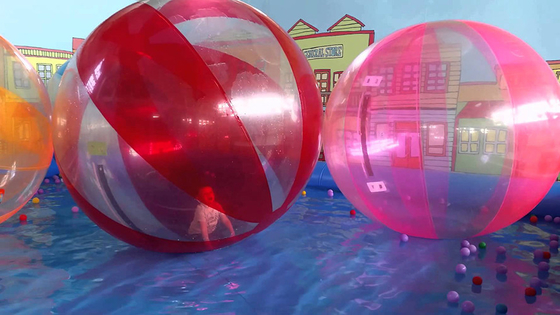 Chine Boule de marche de la grande d'eau eau gonflable rose de piscine pour les adultes/la boule roulement de l'eau fournisseur