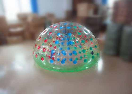 Chine Boules gonflables transparentes de noix de coco de PVC/TPU, salon gonflable d'île dans 1.8m x 1.2m fournisseur