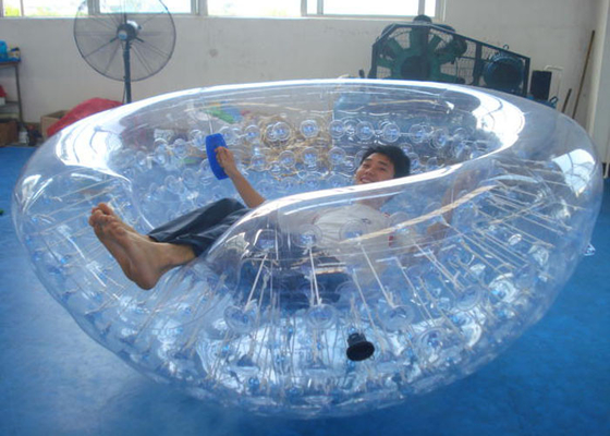 Chine Boules gonflables transparentes extérieures de noix de coco demi Zorb pour des jeux de l'eau fournisseur