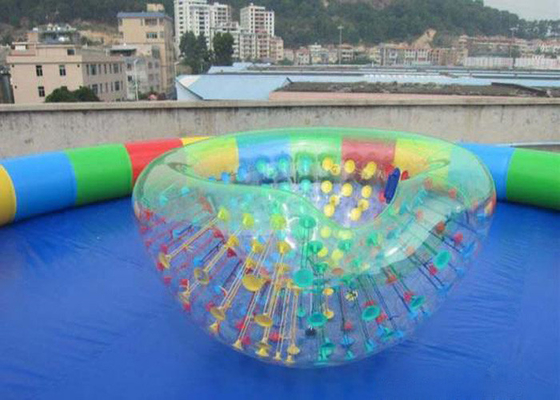 Chine Salon gonflable de piscine de noix de coco d'OEM des boules 1.8m de diamètre Zorb de boule gonflable de hamster fournisseur
