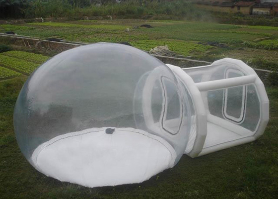 Chine Tente transparente gonflable de bulle avec la tente de bulle d'espace libre de PVC du tunnel 0.6mm fournisseur