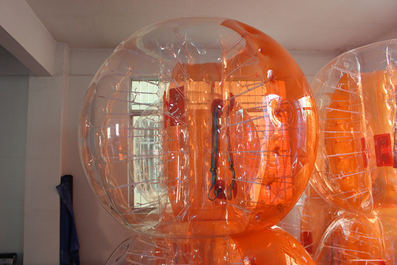 Chine Boule dérangée humaine CE/UL du football gonflable orange de bulle approuvée fournisseur