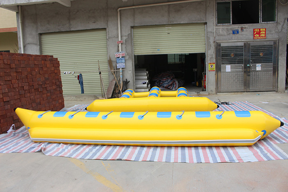 Chine Radeau rouge de bateau de banane de jaune orange de jardin approprié aux adultes fournisseur