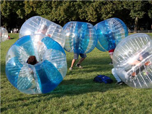 Chine Le football gonflable de boule de bulle de tissu imperméable/football gonflable de bulle fournisseur