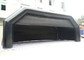 tente d'abri gonflable commerciale de tente gonflable noire de 12m x de 6m X 5mH fournisseur