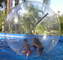 Boule de marche de l'eau gonflable intéressante pour des enfants, boule de hamster de l'eau fournisseur