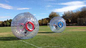 Boule humaine gonflable de hamster de boule gonflable transparente de 1.0mm TPU Zorb diamètre de 3.0m x de 2.0m fournisseur