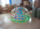 Boules gonflables transparentes de noix de coco de PVC/TPU, salon gonflable d'île dans 1.8m x 1.2m fournisseur
