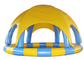 Diamètre gonflable de la piscine d'eau de bateaux de butoir colorés 10m/piscine gonflable avec la couverture fournisseur