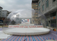 Le logo fait sur commande a imprimé la tente transparente gonflable de bulle de diamètre de 8m pour la publicité fournisseur