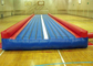 Voie d'air gonflable adaptée aux besoins du client de 9X3X0.5m/plancher gonflable dégringolade de gymnastique fournisseur