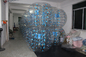 Le football de butoir gonflable de boule de bulle de boule de mmTPU bleu du point 0,7 fournisseur