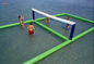 Jeux gonflables de sport de volleyball de jeux de l'eau de lac pour le parc aquatique fournisseur