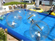 Adultes flottant la piscine d'eau gonflable/la piscine de bateau pour le parc d'attractions fournisseur