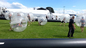 Grand diamètre gonflable du football de bulle 1.2m/1.5m/1.8m pour le football principal de sport fournisseur