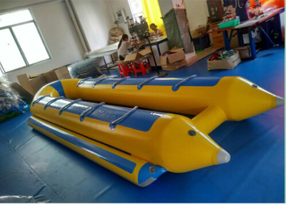 Chine Tube gonflable de jeu de l'eau d'explosion du bateau de banane de sports d'Aqua 5.3m*3m fournisseur