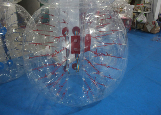 Chine Le football gonflable ignifuge de boule de bulle de sport étonnant pour des jeux d'équipe fournisseur