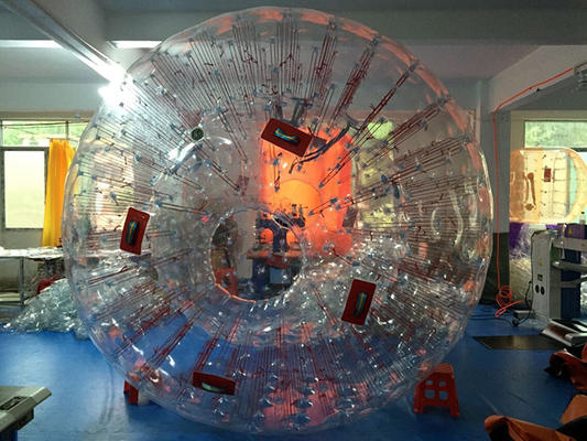 Chine Jouets gonflables extérieurs de l'eau pour la boule rouge de Zorb d'humain de jeu d'été d'adultes fournisseur