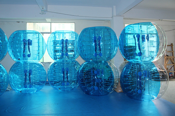 boules de bulle de diamètre de 1,5 m pour des adultes, école de boule de Zorbing de corps fournisseur