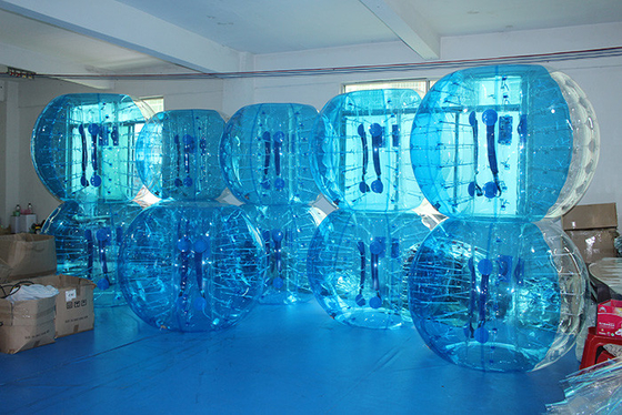 boules de bulle de diamètre de 1,5 m pour des adultes, école de boule de Zorbing de corps fournisseur