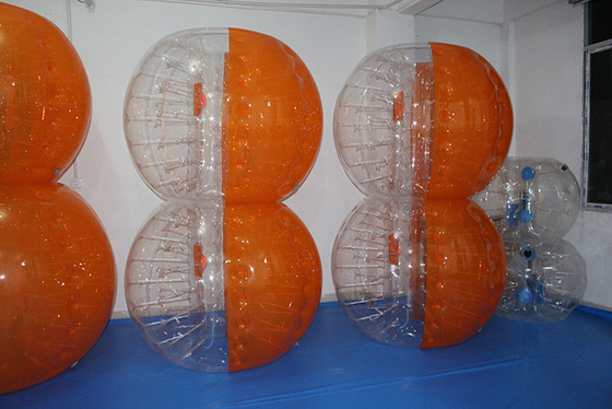 Le football de boule de bulle du football de costume de bulle de champ d'herbe thermoscellé fournisseur
