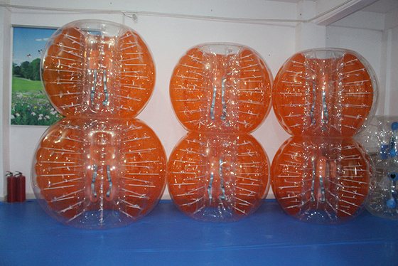 Le football de boule de bulle du football de costume de bulle de champ d'herbe thermoscellé fournisseur