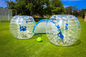Ballon de football gonflable de bulle de couleur transparente, diamètre boule humaine de bulle de 1,5 M fournisseur